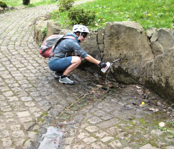 Radfahrer am Fischbachdrees, © Touristik GmbH Gerolsteiner Land, Ute Klinkhammer