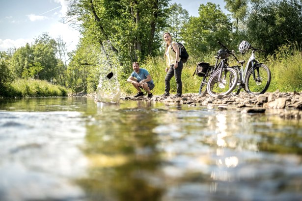 Kyll-radweg, Kurpark Stadtkyll, © Eifel Tourismus GmbH, Dominik Ketz