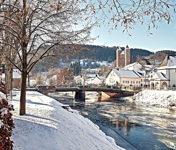 Bertradaburg im Winter, © Horst Könemund