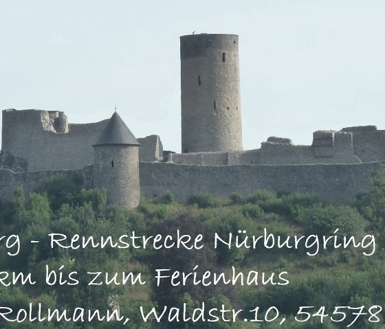 Nürburg - Nürburgring - 18 km bis zum Ferienhaus R