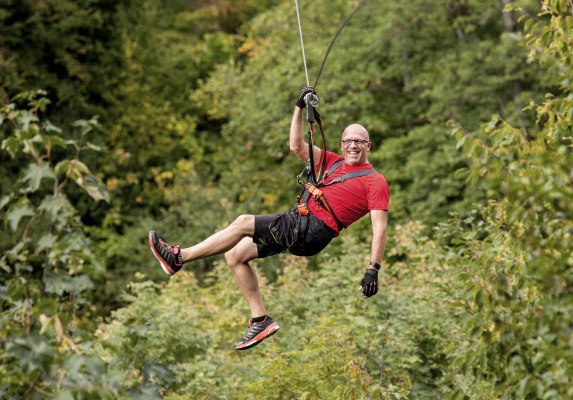 Zipline-Tour EifelAdventures Berlingen
Mega-Zipline I