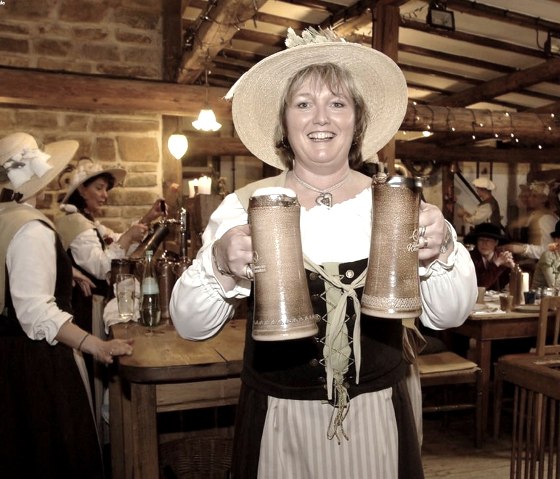 Restaurant in der Wassermühle, © Historische Wassermühle Birgel