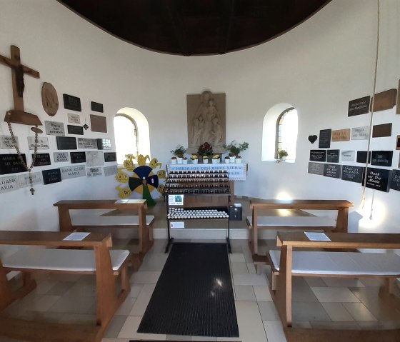 Kapelle Wahlhausen - Innenraum, © Touristik GmbH Gerolsteiner Land - Ute Klinkhammer