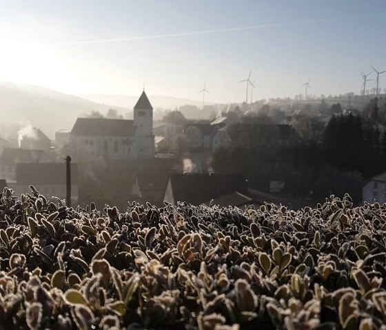 Frost in Hallschlag