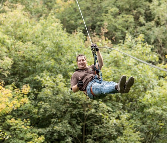 Eifel Adventures Zipline, © EifelAdventures, Elmar Saxler