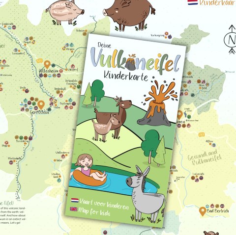 Vulkaneifel Kinderkarte, © Touristik GmbH Gerolsteiner Land
