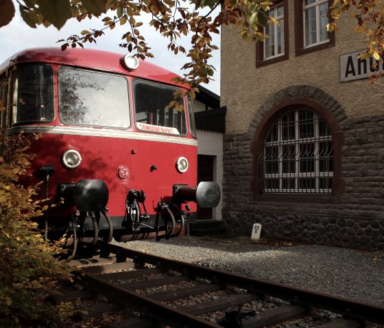 Museumsbahnhof Ahütte, © Bahnhofsleben