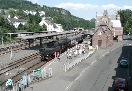 Bahnhof Gerolstein, © Touristik GmbH Gerolsteiner Land