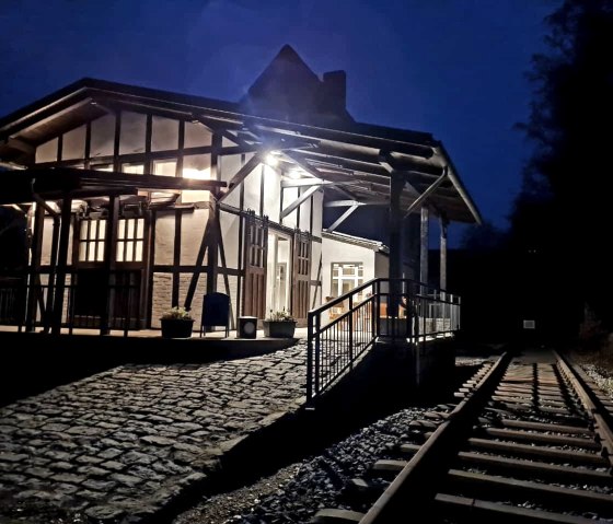 Historischer Bahnhof_Ahütte_Museum, © Andreas Kurth