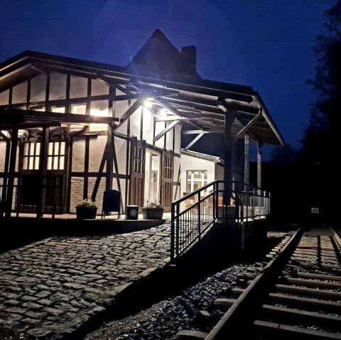 Museumsbahnhof Ahütte, © Museumsbahnhof Ahütte