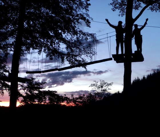 EifelAdventures Ziplining by NIGHT, © EifelAdventures