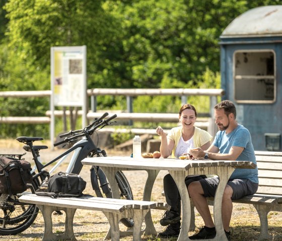 Kyll-Radweg Rastplatz, © Eifel Tourismus GmbH, Dominik Ketz