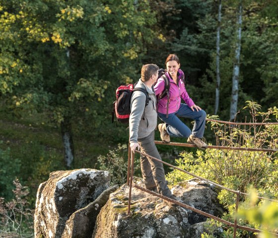 Gerolsteiner Keltenpfad, Dietzenley Wanderer, © Eifel Tourismus GmbH, Dominik Ketz