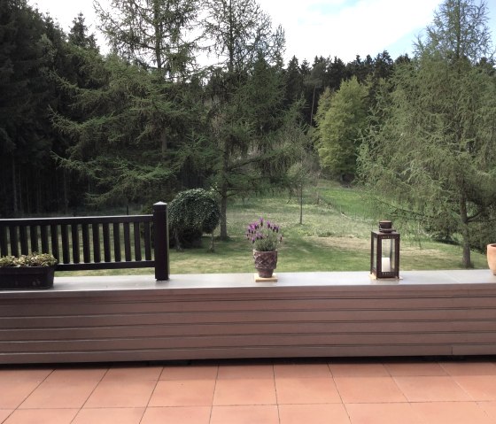 Terrasse zum Garten