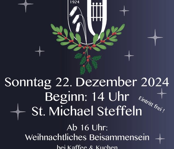 Plakat, © Musikverein Steffeln