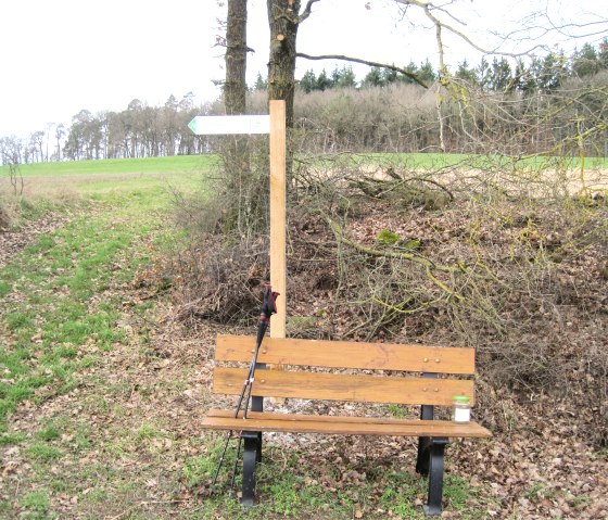 Bank Wanderweg, © Touristik GmbH Gerolsteiner Land, Ute Klinkhammer