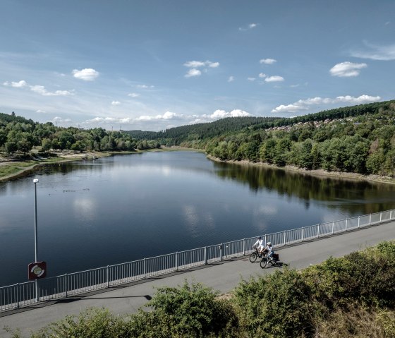 Blick auf den Kronenburger See, © Eifel Tourismus GmbH, Dennis Stratmann