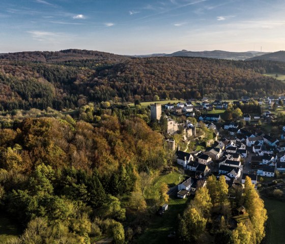 Blick auf Kerpen und Eifel-Landschaft, © Eifel Tourismus GmbH, D. Ketz