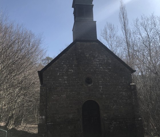 Het pad naar de Büschkapelle in Gerolstein., © Touristik GmbH Gerolsteiner Land, Leonie Post