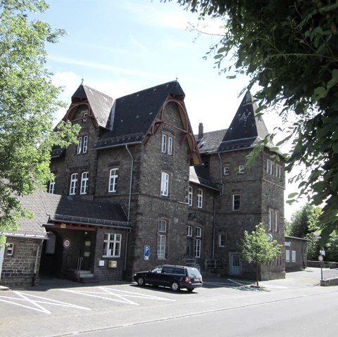 Bahnhof Jünkerath Vorderansicht, © Aus Sammlung Ortsgemeinde