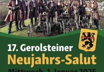 Plakat Neujahrs-Salutschießen, © TOURISTIK GmbH Gerolsteiner Land