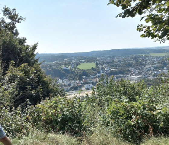 Blick auf Gerolstein, © Rita Kallenberg, Touristik GmbH Gerolsteiner Land