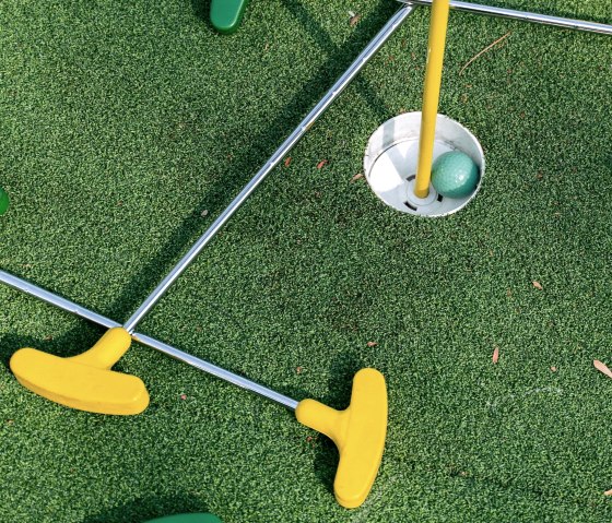 Minigolf, © Pexels.com/Anna Tarazevich