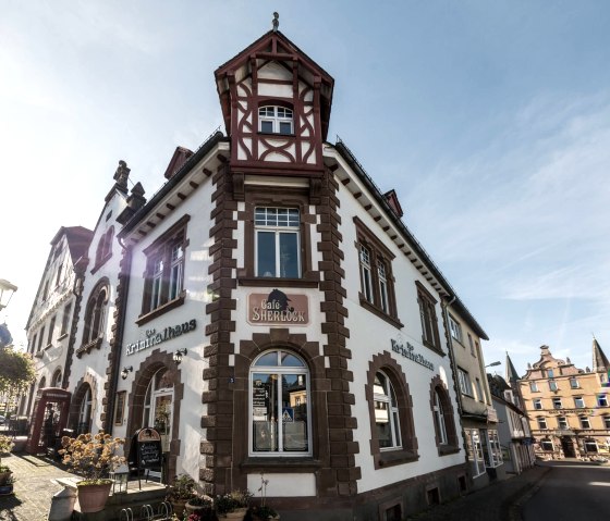 Café Sherlock in der Krimihauptstadt Hillesheim, © Eifel Tourismus GmbH, D. Ketz