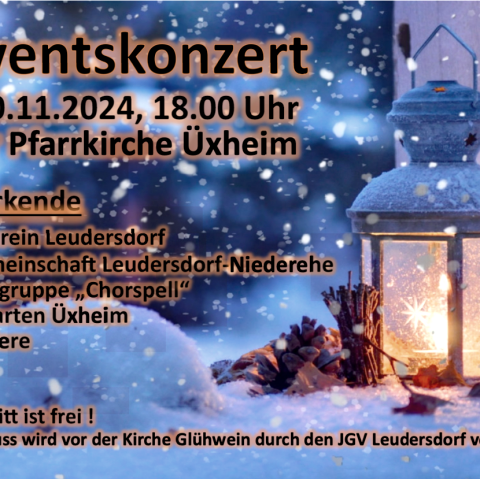 Adventskonzert, © Ortsgemeinde Üxheim