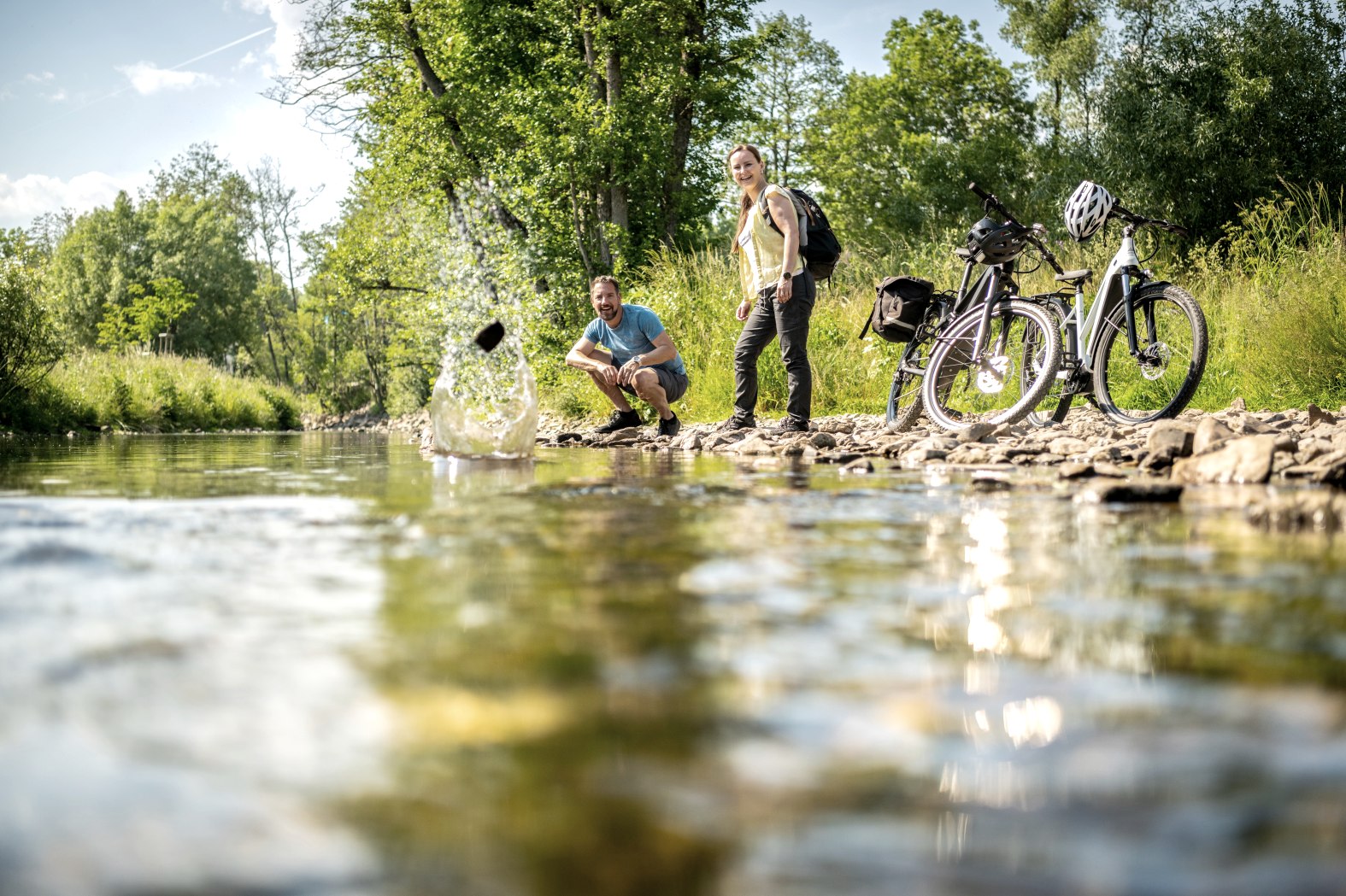 Kyll-Radweg, Kurpark Stadtkyll, © Eifel Tourismus GmbH, Dominik Ketz