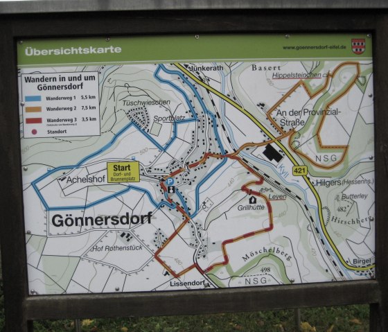 Infotafel Gönnersdorf, © Touristik GmbH Gerolsteiner Land