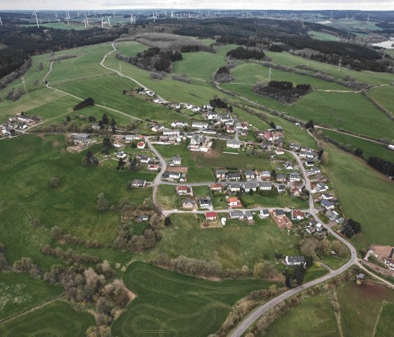 Luftbild Kerschenbach, © Ortsgemeinde Kerschenbach