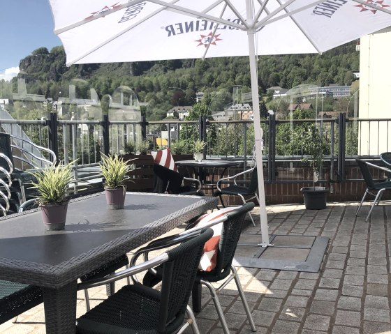 Bistro im Flecken Terrasse, © Zur zeitlich unbegrenzten und freien Nutzung