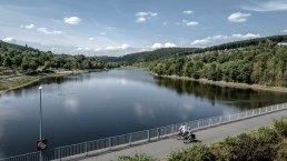 Blick auf den Kronenburger See, © Eifel Tourismus GmbH, Dennis Stratmann