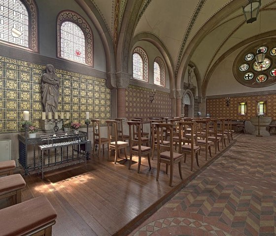 Erlöserkirche Mirbach innen, © Foto Achim Meurer, https://achimmeurer.com/